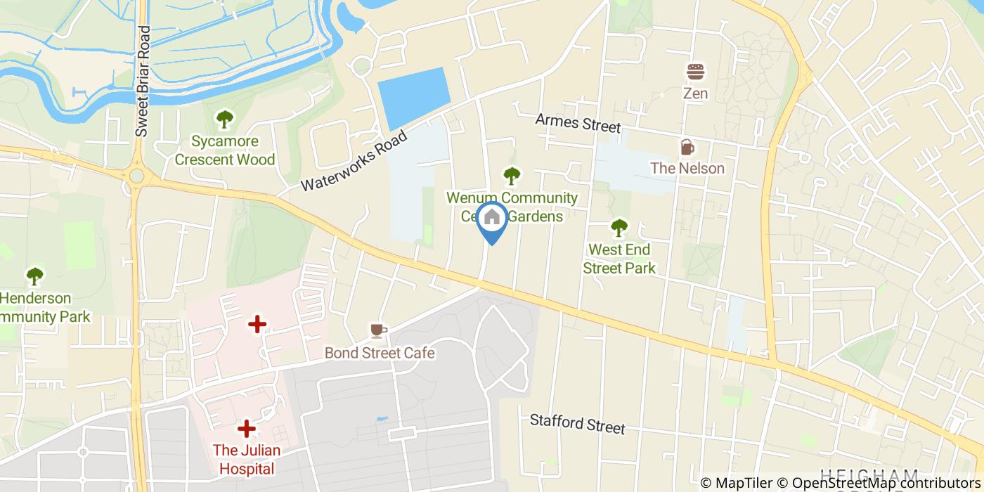 2 Bed Terraced House, Hotblack Road, NR2