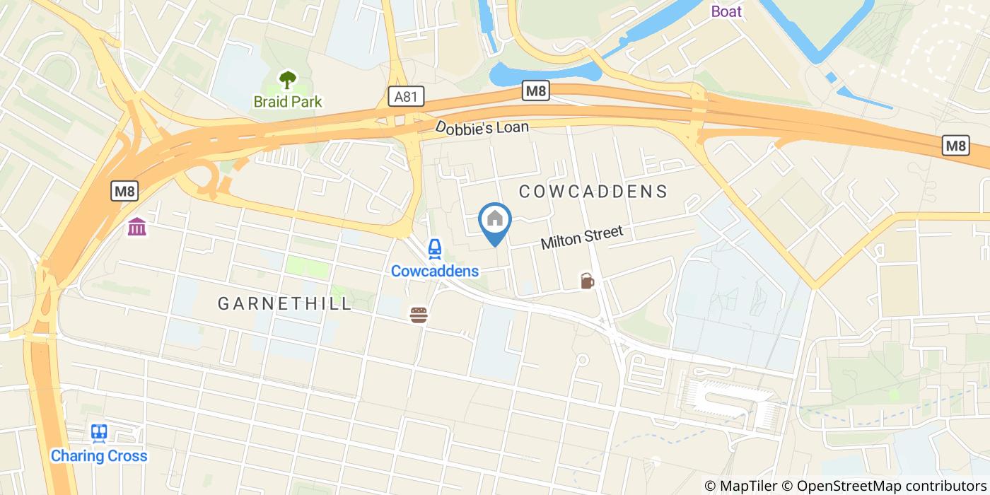 1 Bed Flat, Dundasvale Court, G4