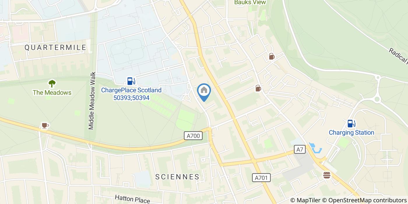 1 Bed Flat, Buccleuch Street, EH8