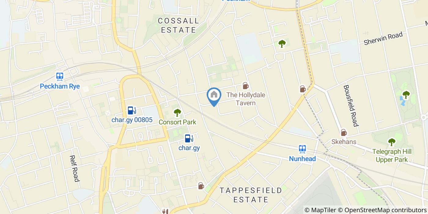 5 Bed Terraced House, Crewys Road, SE15
