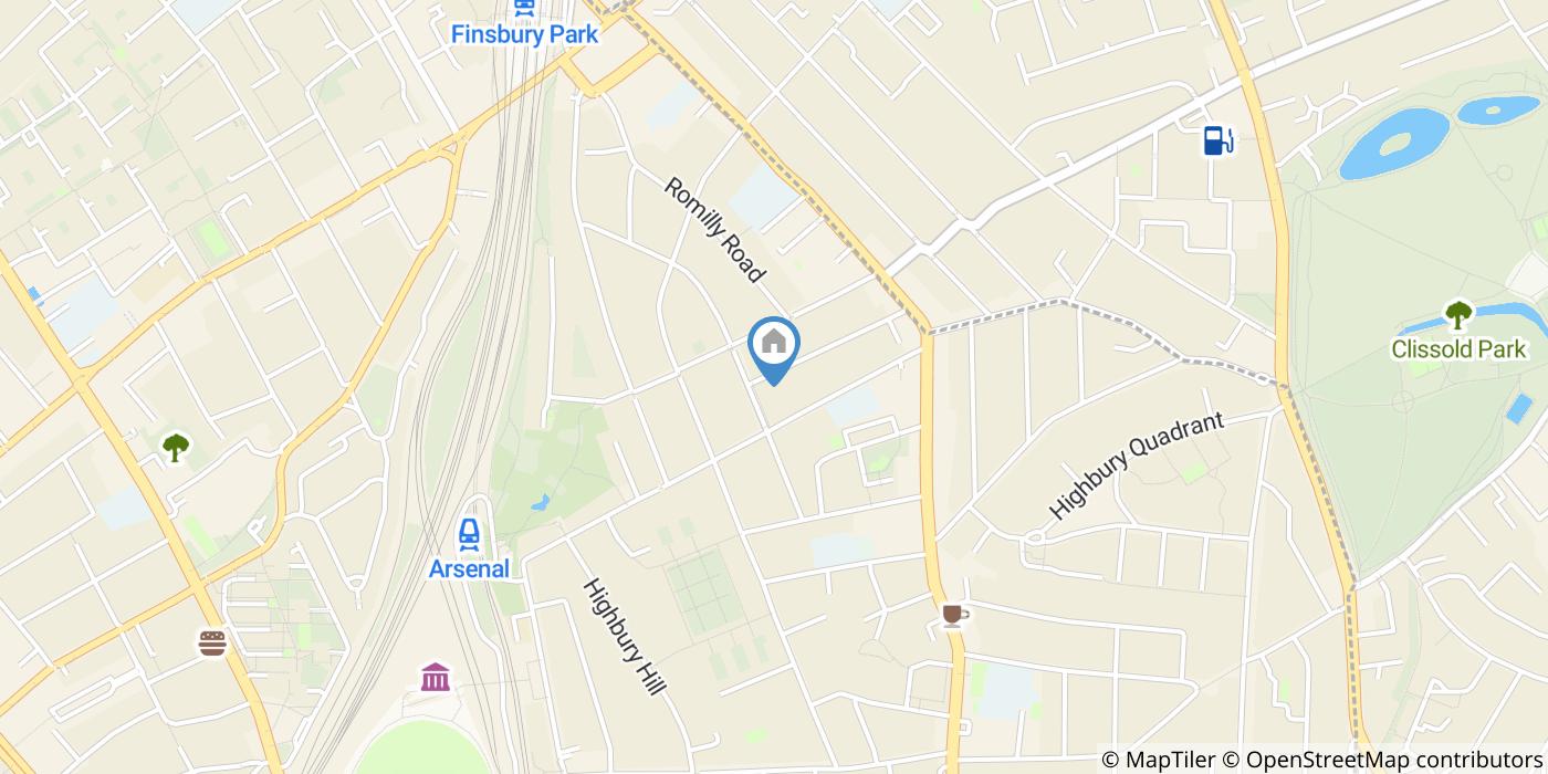 2 Bed End Terrace, Chatterton Road, N4