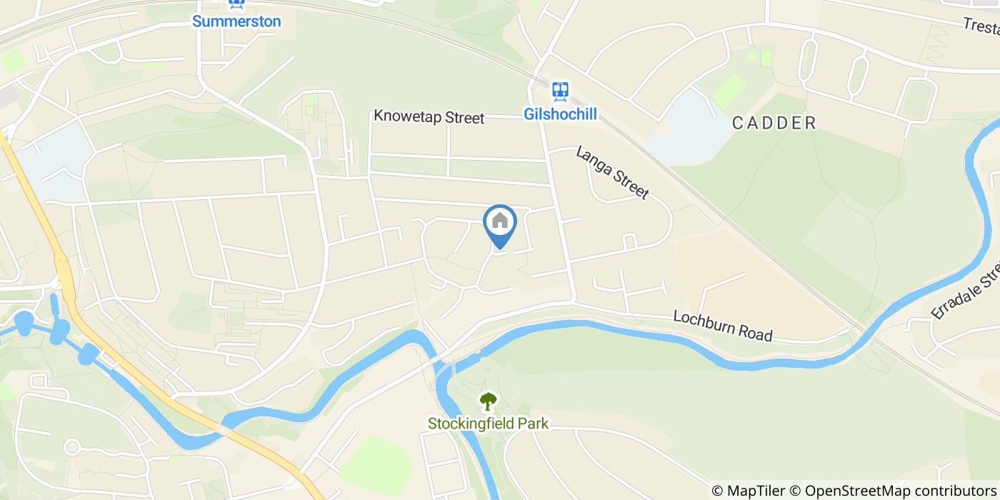 2 Bed End Terrace, Mclaren Crescent, G20