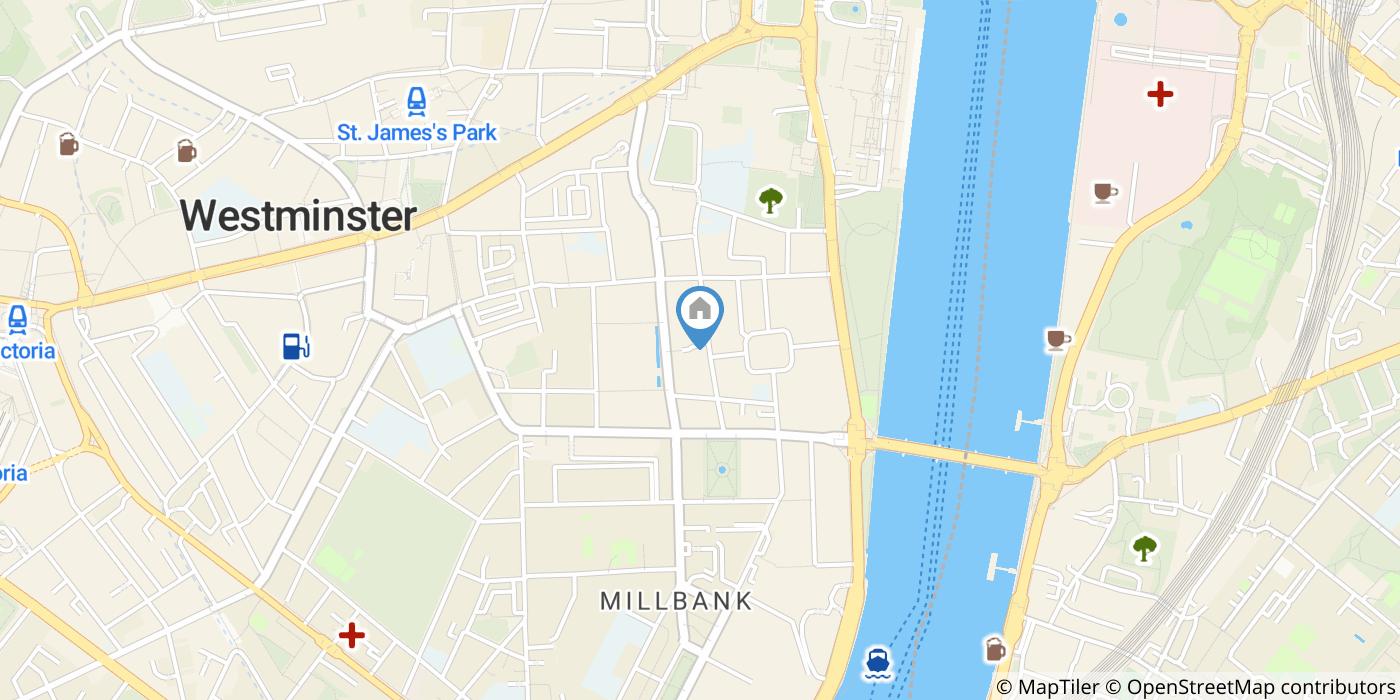 2 Bed Flat, Romney House, SW1P