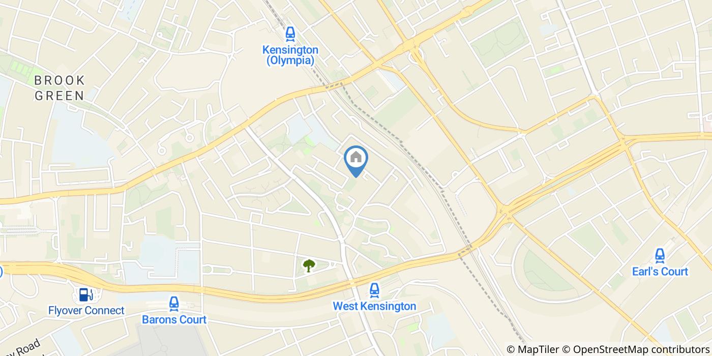 2 Bed Maisonette, The Grange, W14