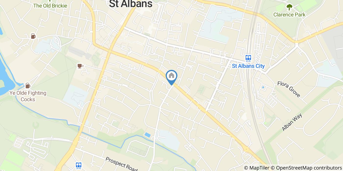 1 Bed Flat, London Road, AL1