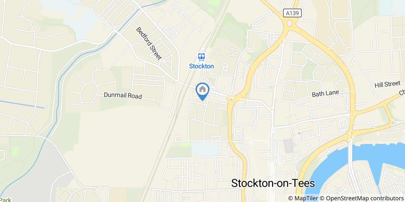 2 Bed Flat, Durham Street, TS18