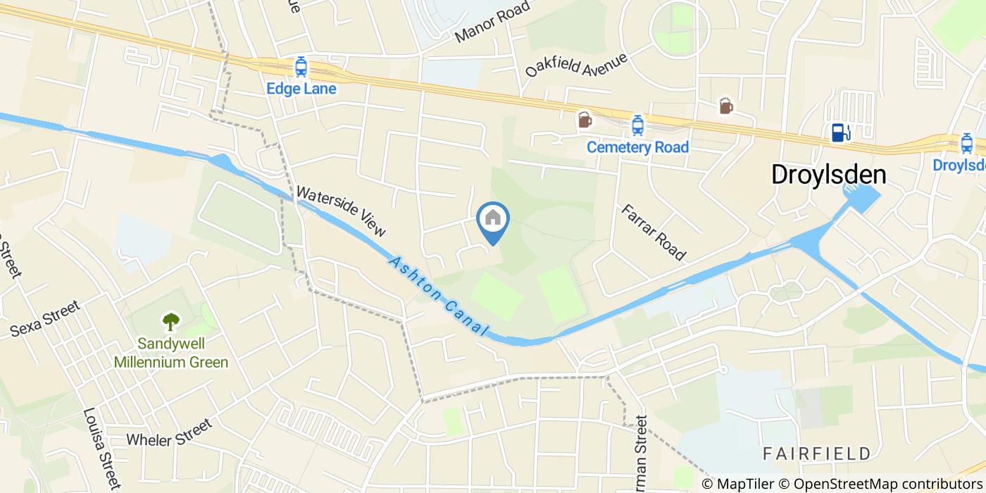3 Bed Detached House, Linden Way, M43