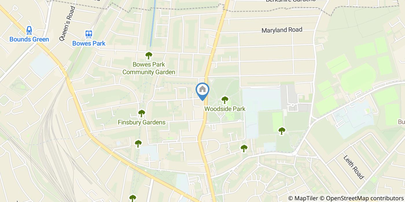 1 Bed Flat, High Road, N22