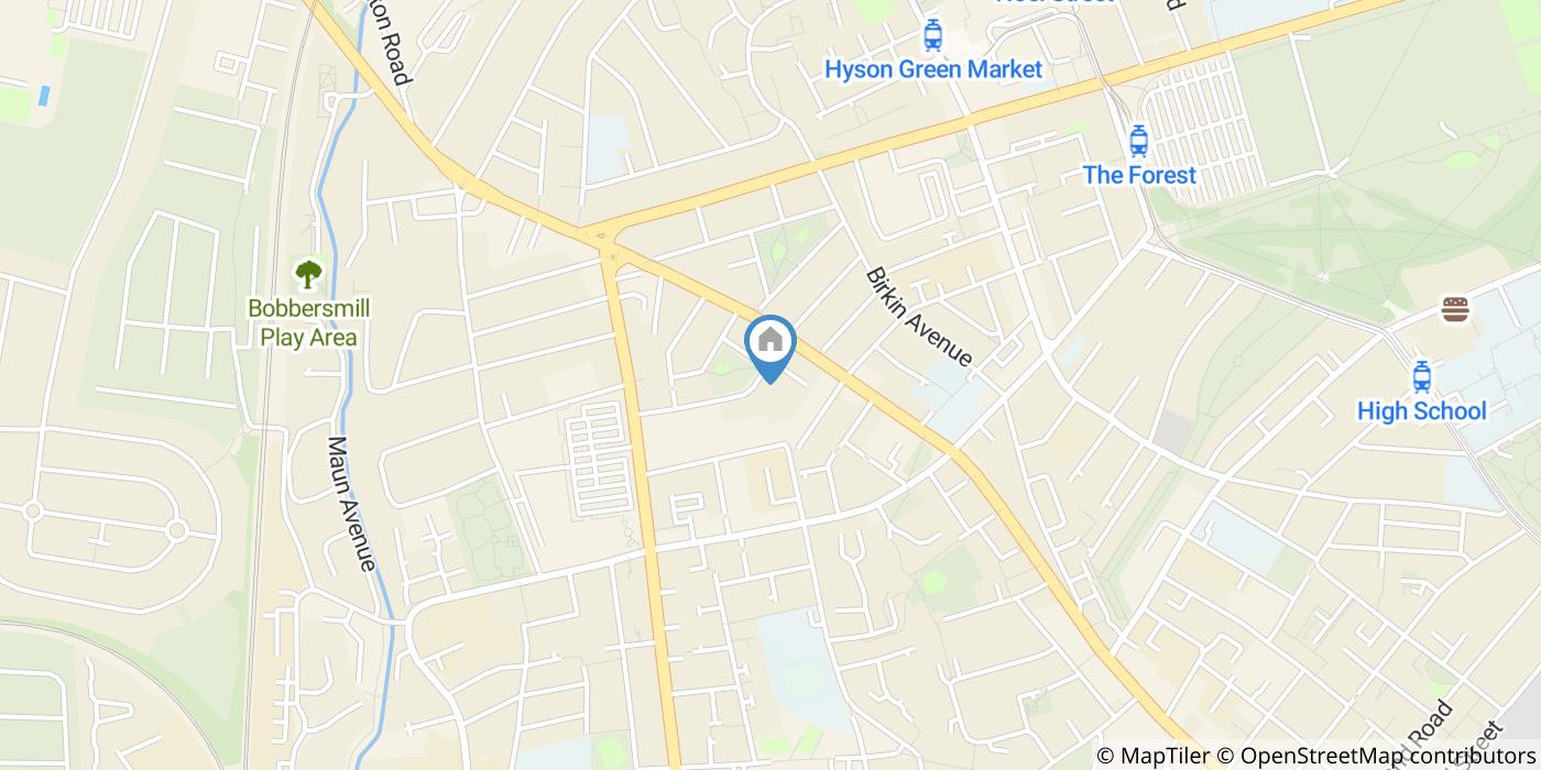 2 Bed Flat, Brook Court, NG7