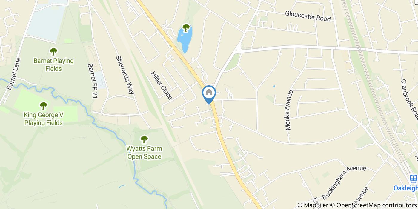 1 Bed Flat, Great North Road, EN5