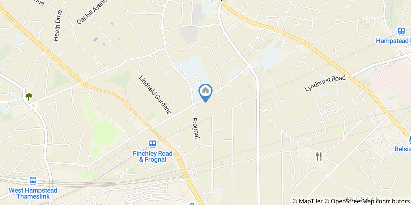 1 Bed Flat, Arkwright Road, NW3