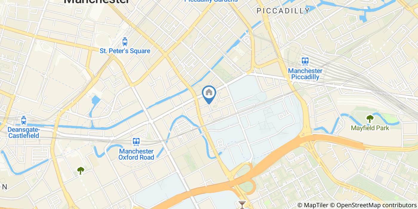 2 Bed Flat, Venice Court, M1