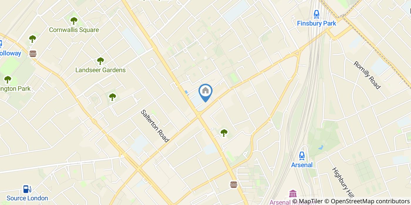 Room in a Shared House, Seven Sisters Road, N7