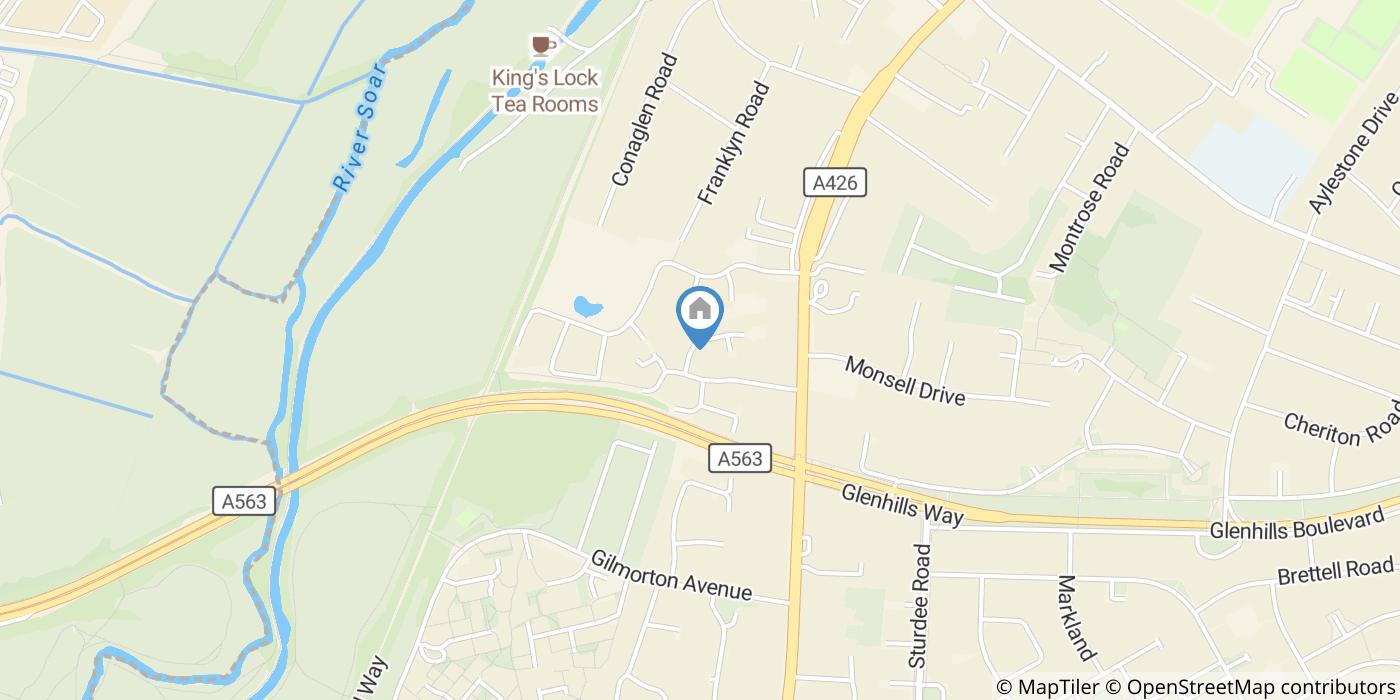 1 Bed Semi-Detached House, Highgrove Crescent, LE2