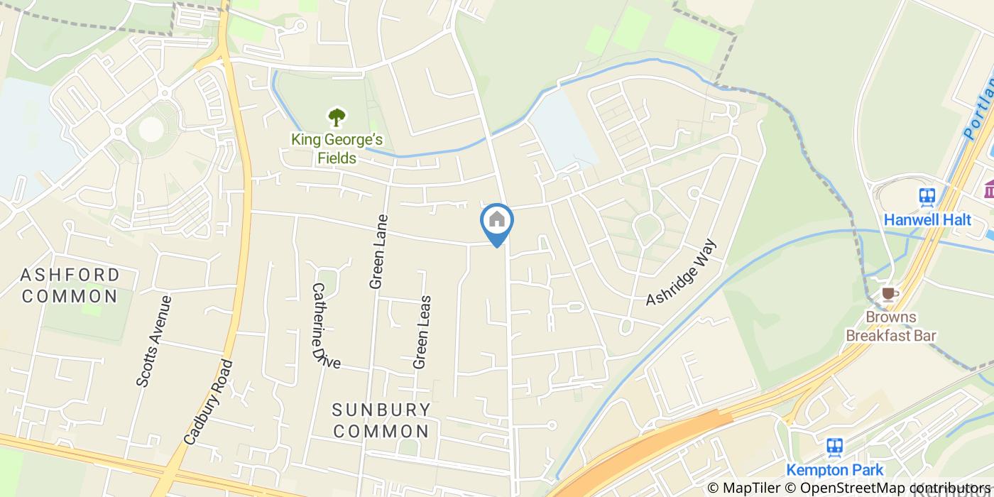 Room in a Shared House, Burgoyne Road, TW16