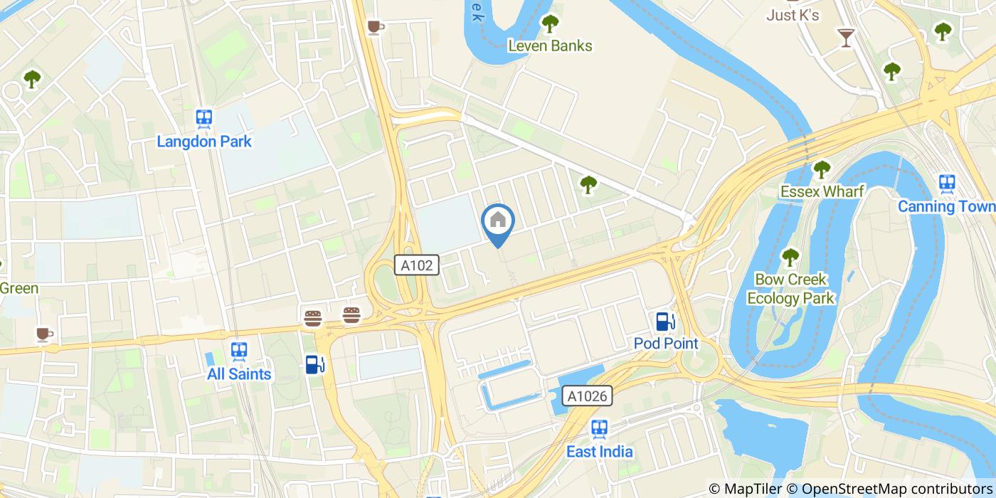 1 Bed Flat, Tellicherry Court, E14