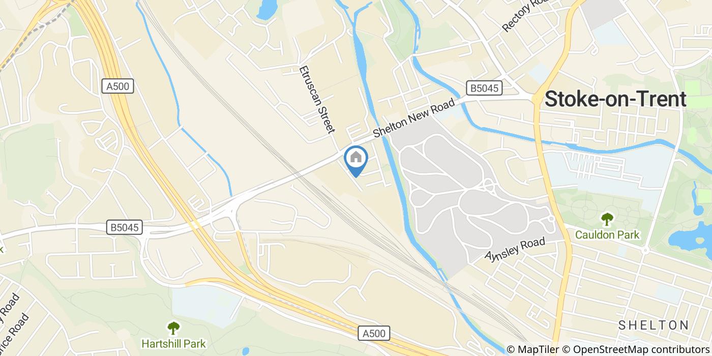 2 Bed Flat, Penstock Drive, ST4