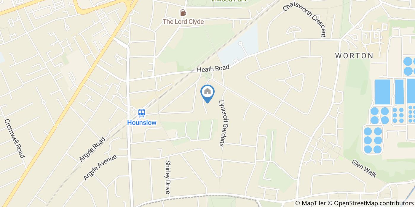 Room in a Shared Flat, Hounslow, TW3