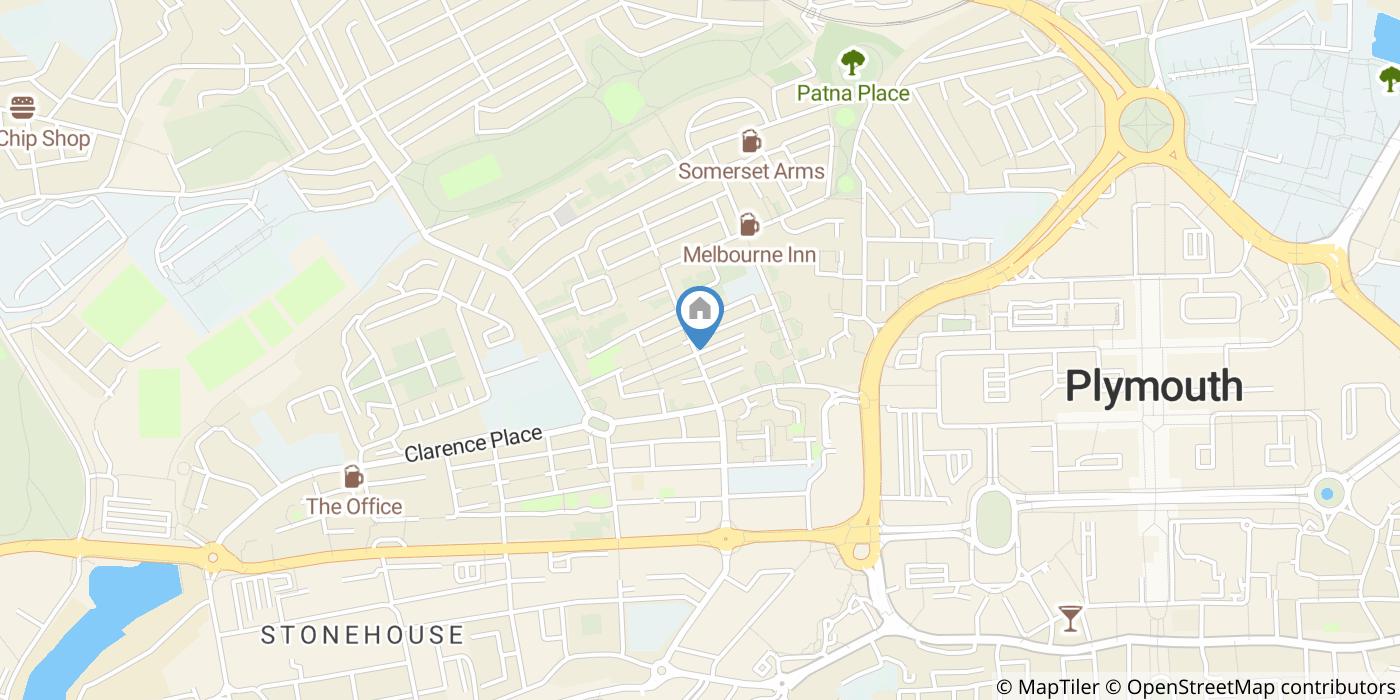 1 Bed Flat, Anstis Street, PL1