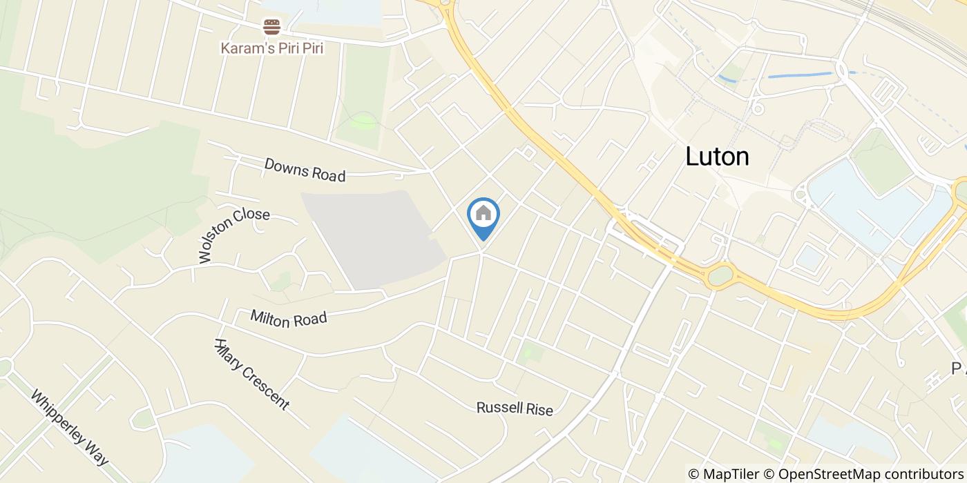 Studio Flat, Napier Road, LU1