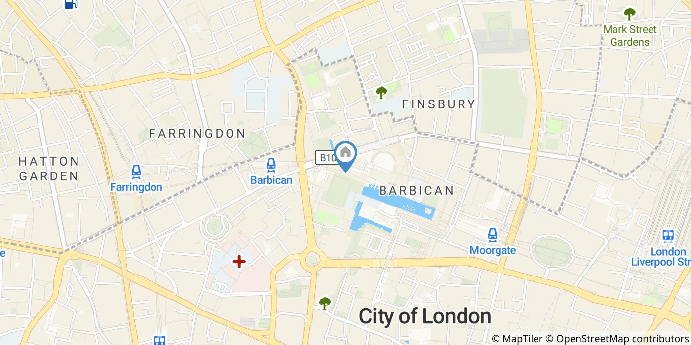2 Bed Flat, Defoe House, EC2Y