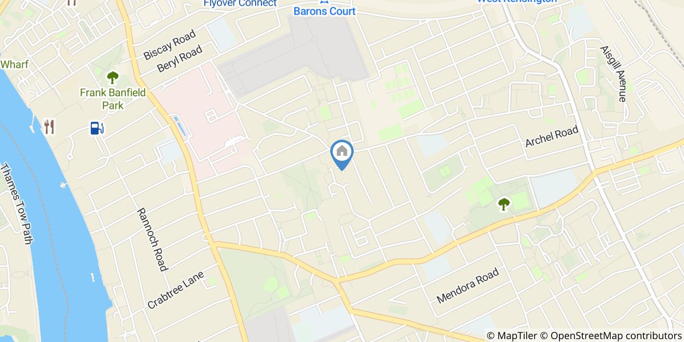 Studio Flat, Spencer Mews, W6