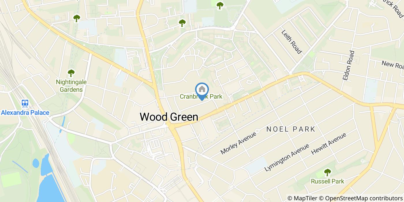 6 Bed Semi-Detached House, Gathorne Road, N22