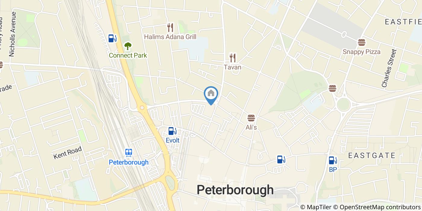 1 Bed Flat, Lincoln Court, PE1