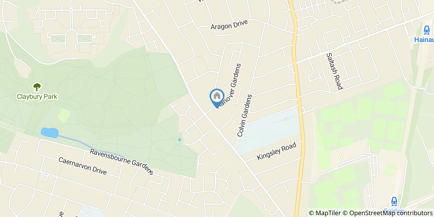 3 Bed Terraced House, Hanover Gardens, IG6