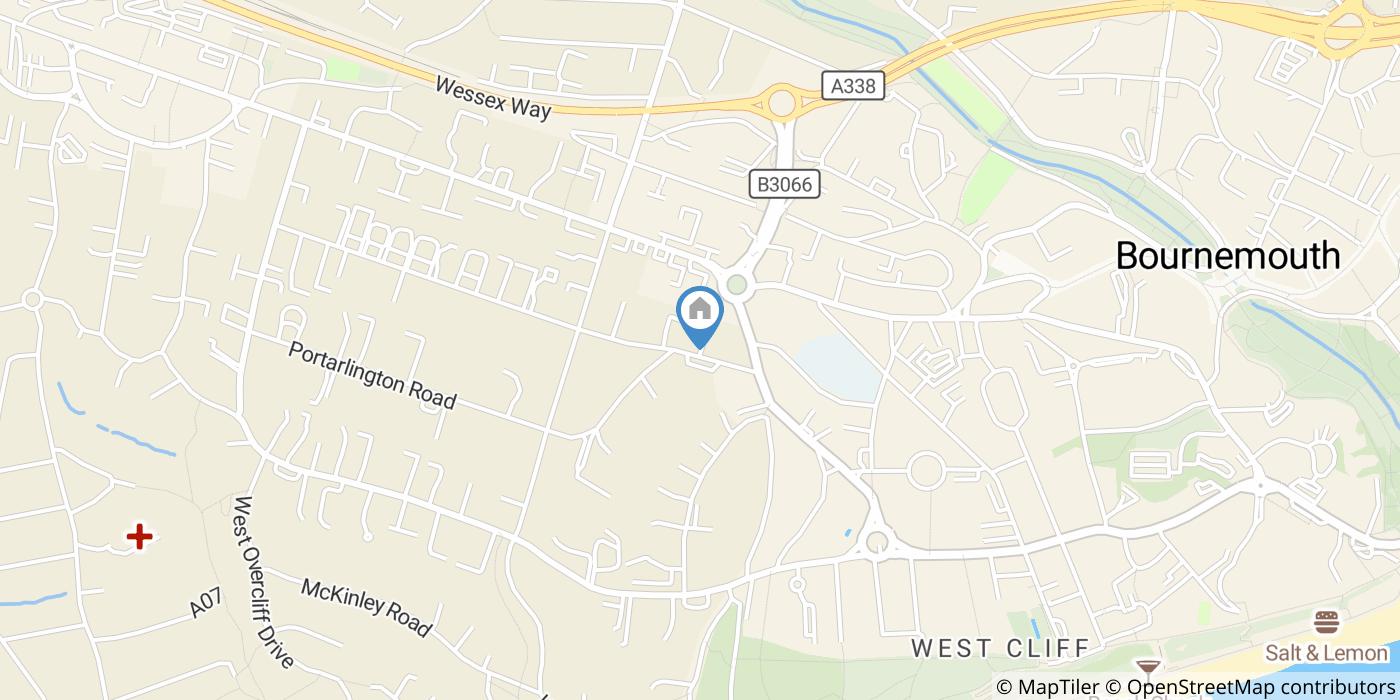 1 Bed Flat, Victoria House, BH4