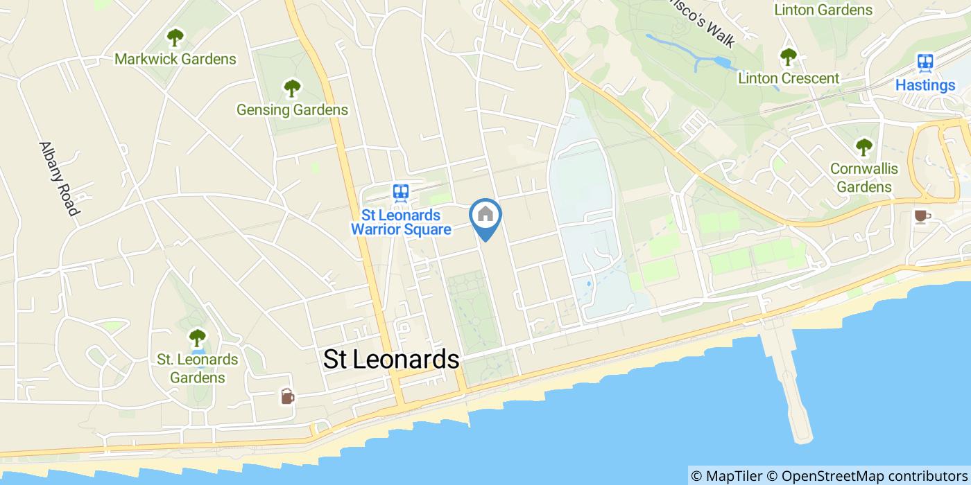 1 Bed Flat, Warrior Square, TN37