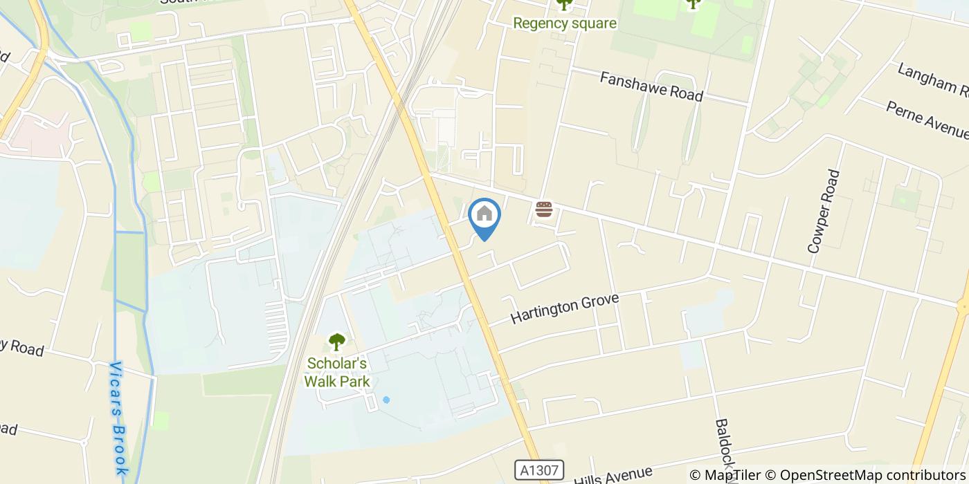 Studio Flat, Elsworth Place, CB2