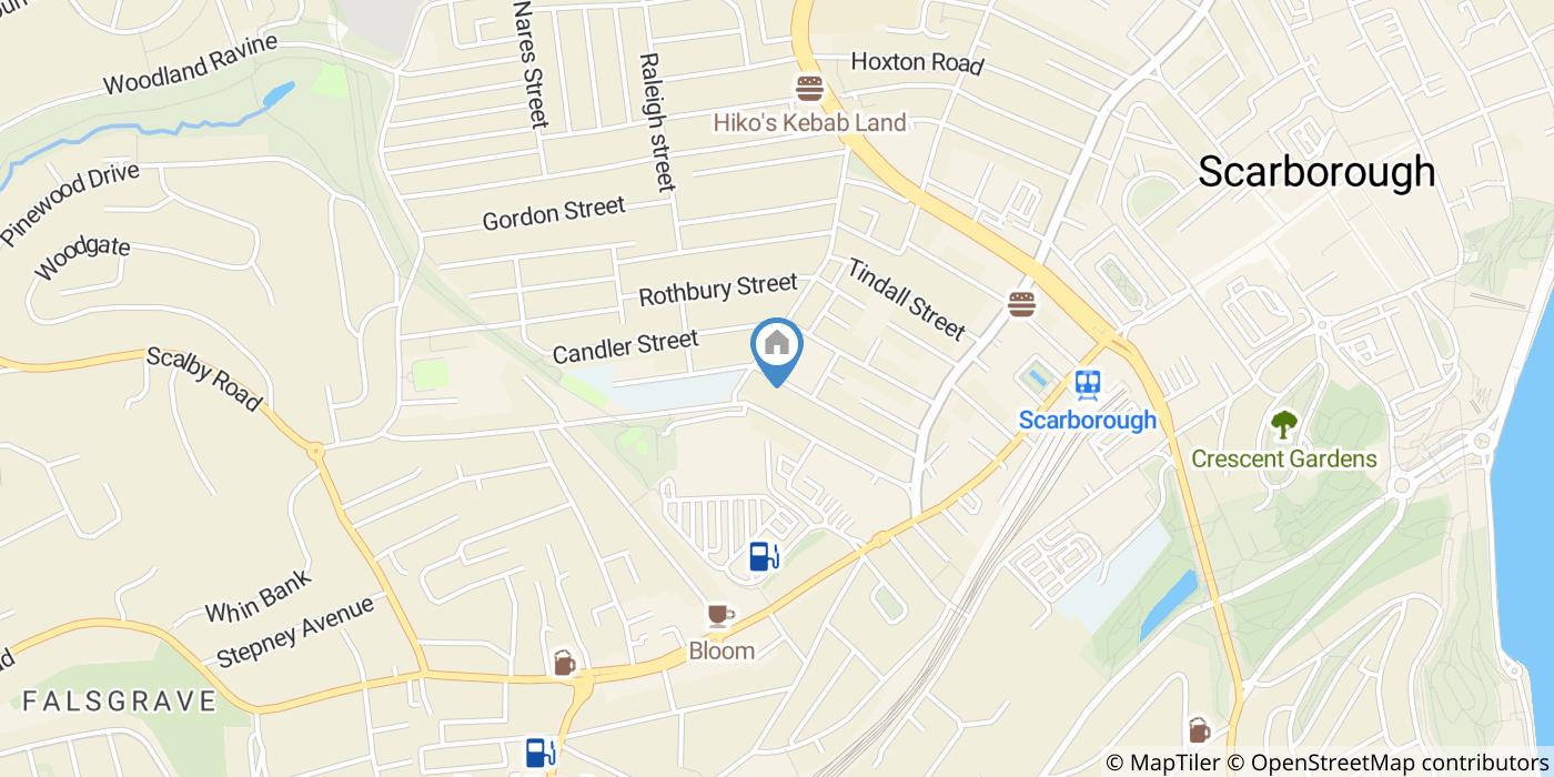 1 Bed Flat, Norwood Street, YO12
