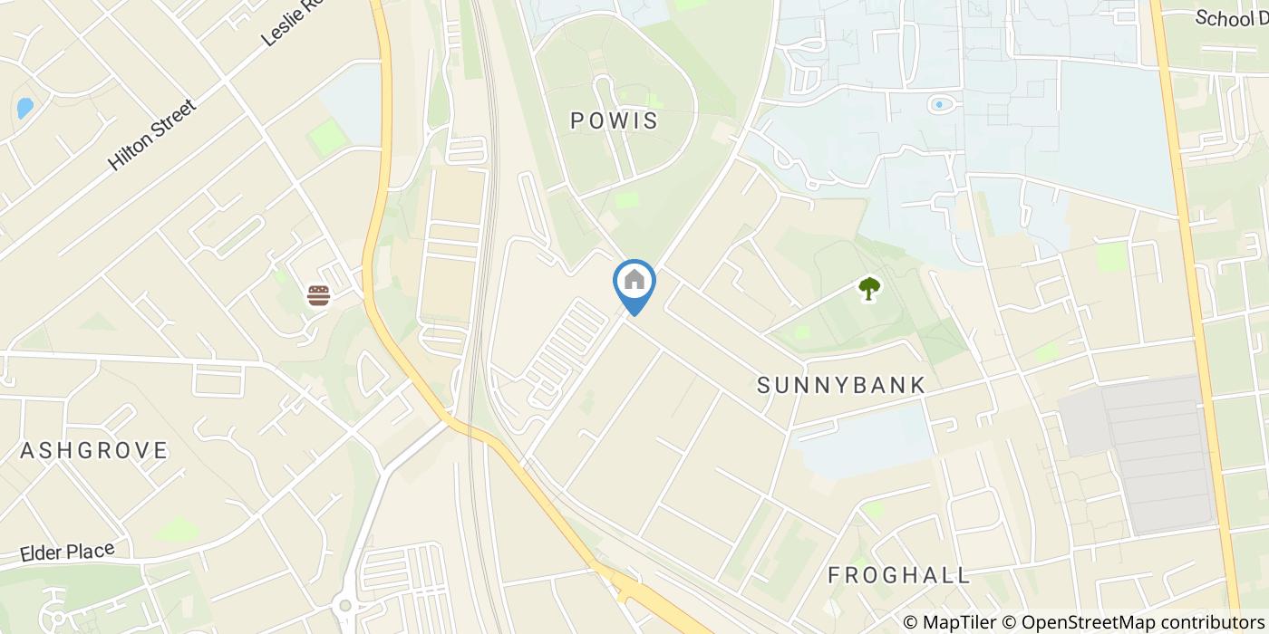 1 Bed Flat, Bedford Place, AB24