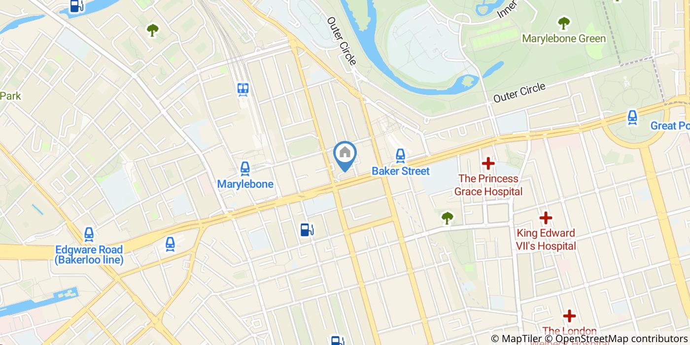 3 Bed Flat, Dorset House, NW1