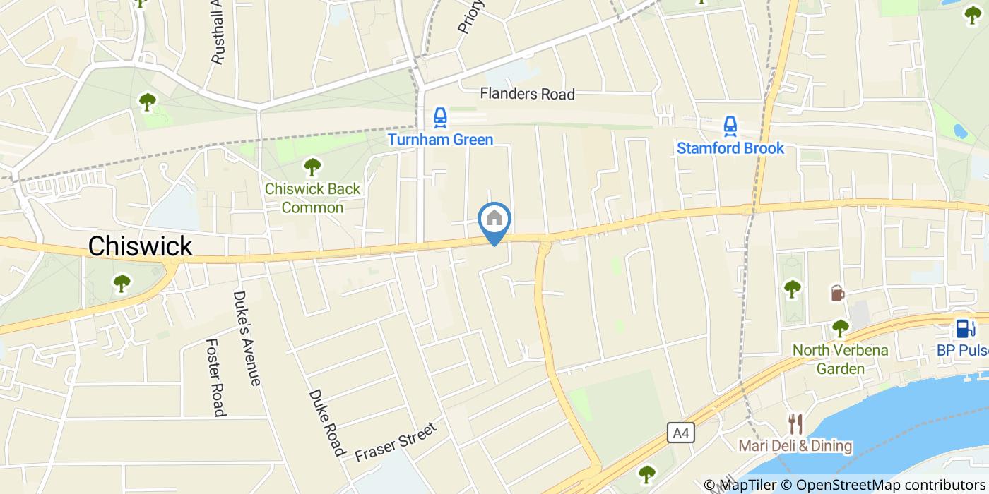 Room in a Shared Flat, Chiswick High Road, W4