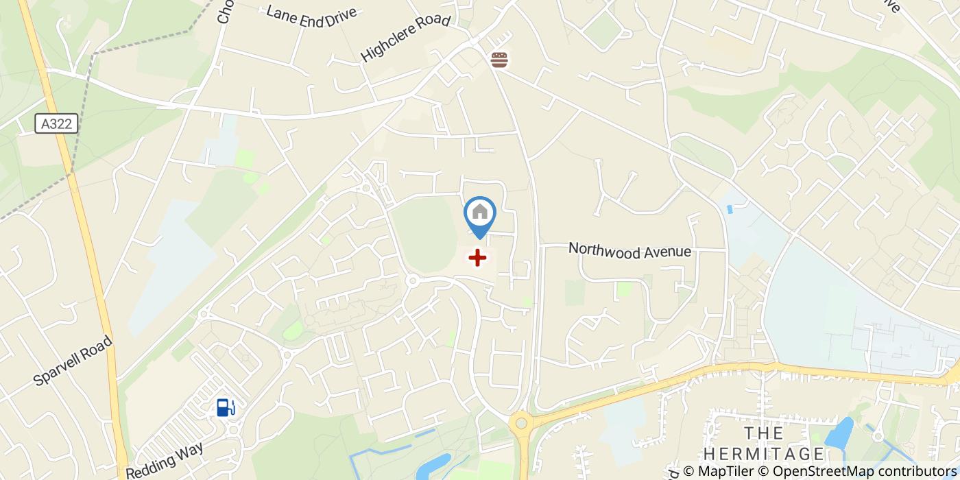 2 Bed Penthouse, Alexandra Gardens, GU21