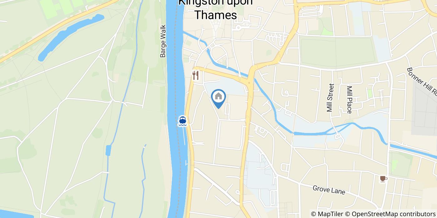 2 Bed Flat, The Bittoms Court, KT1