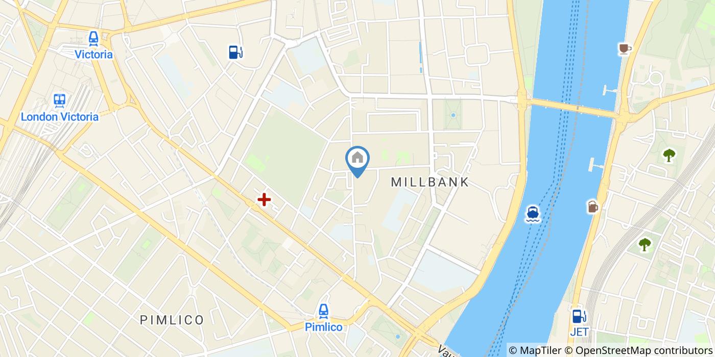 Room in a Shared Flat, Regency Street, SW1P