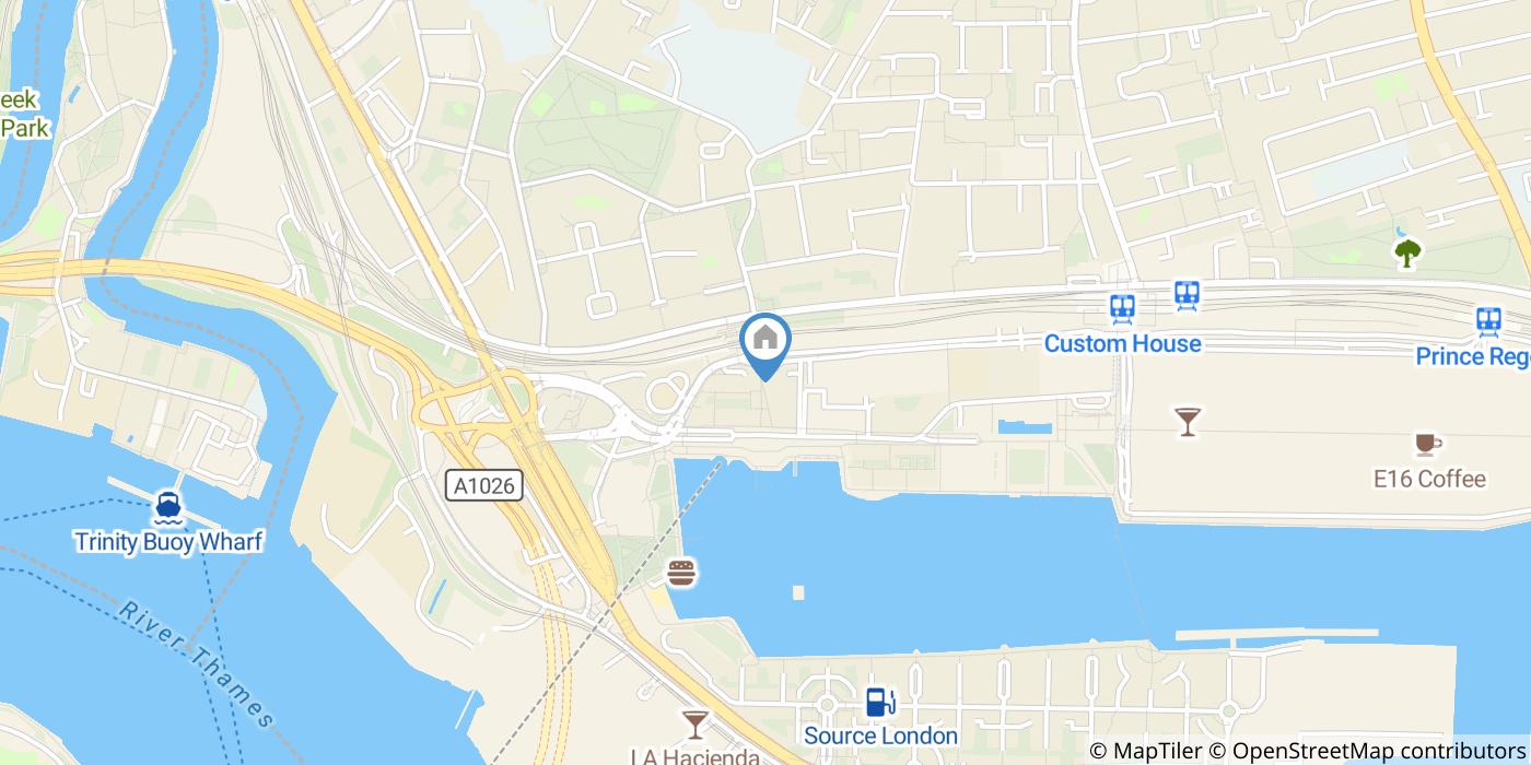 2 Bed Flat, Oceanis Apartments, E16