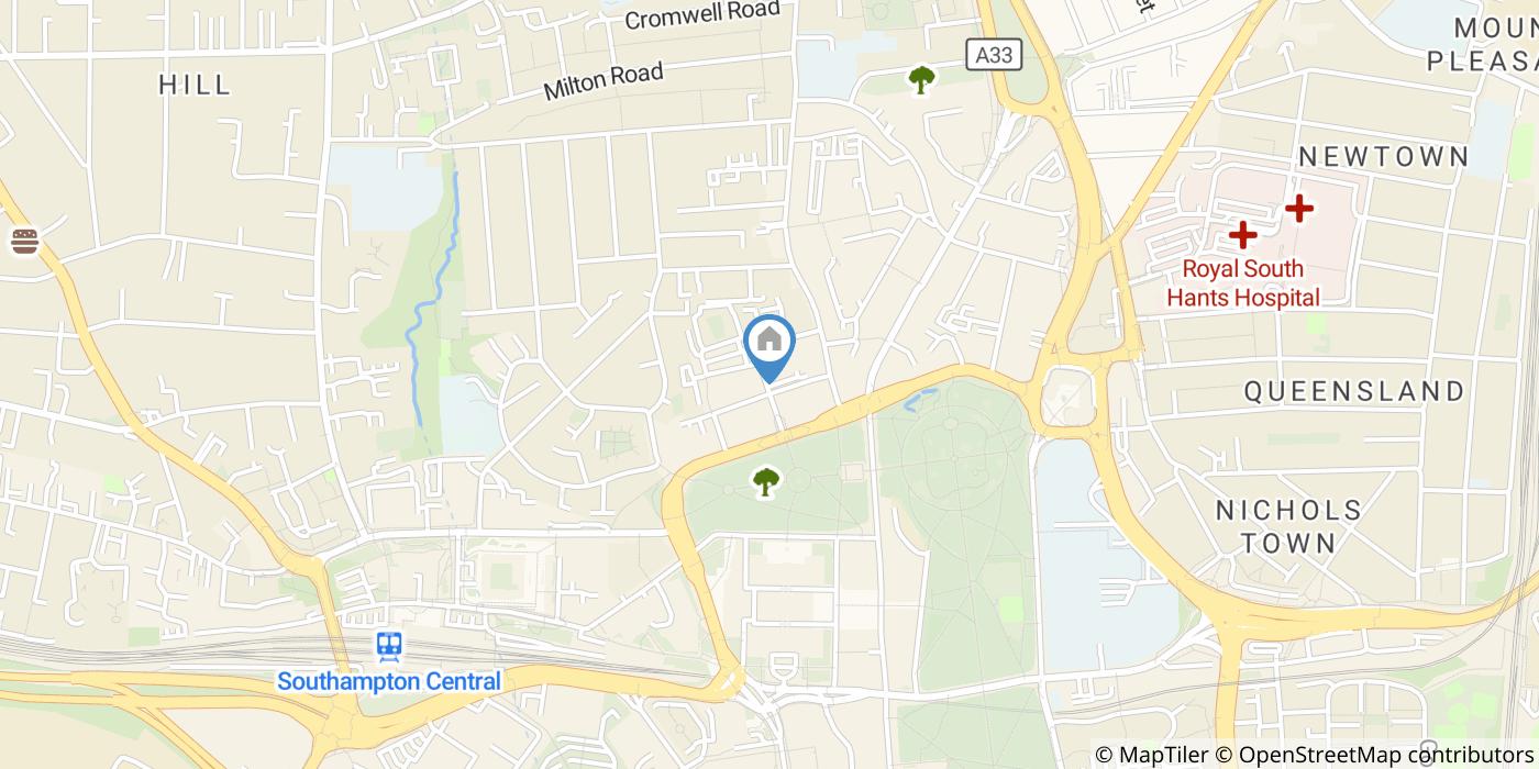 3 Bed Flat, Grosvenor Square, SO15