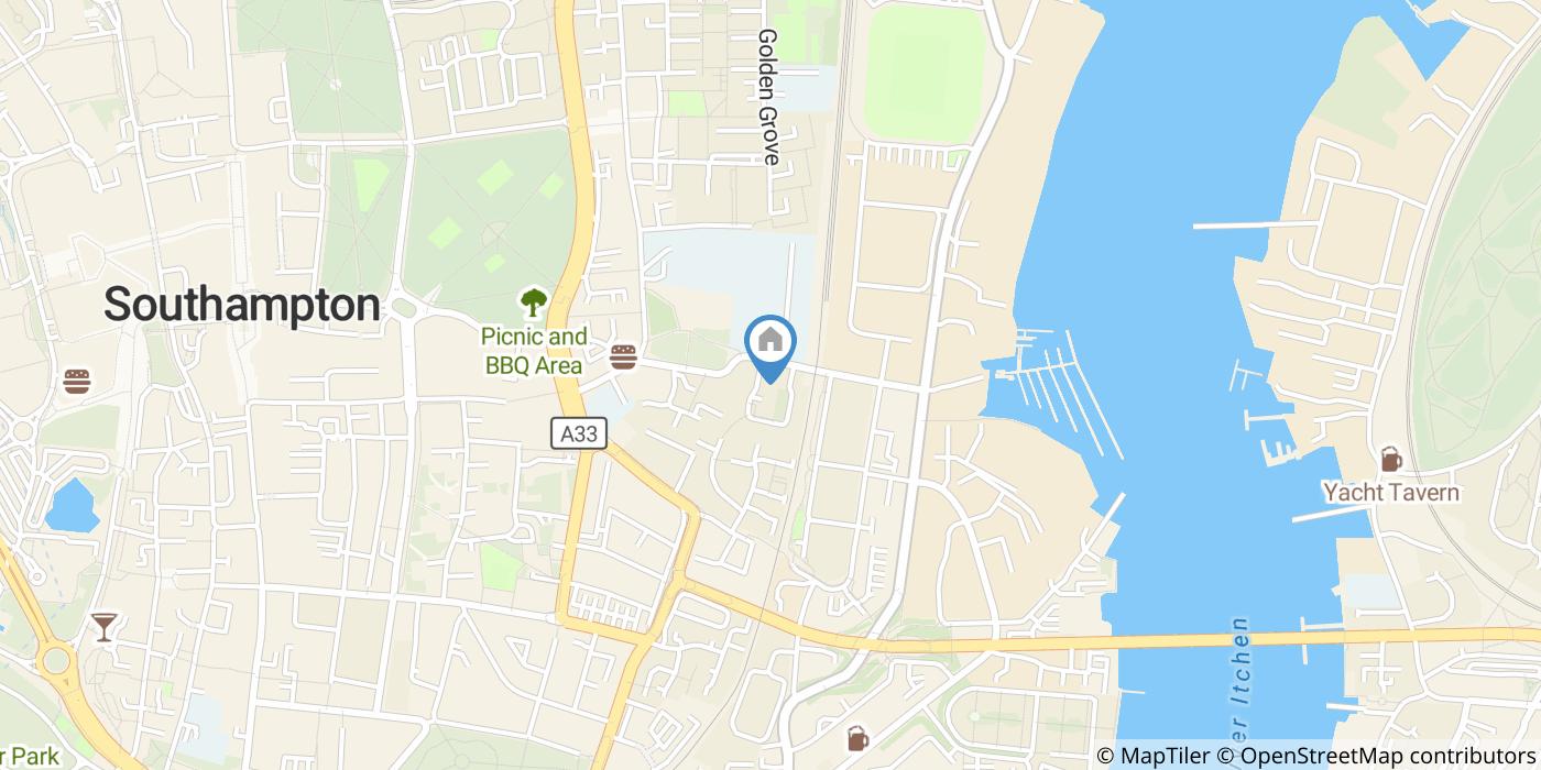 1 Bed Flat, Raleigh House, SO14