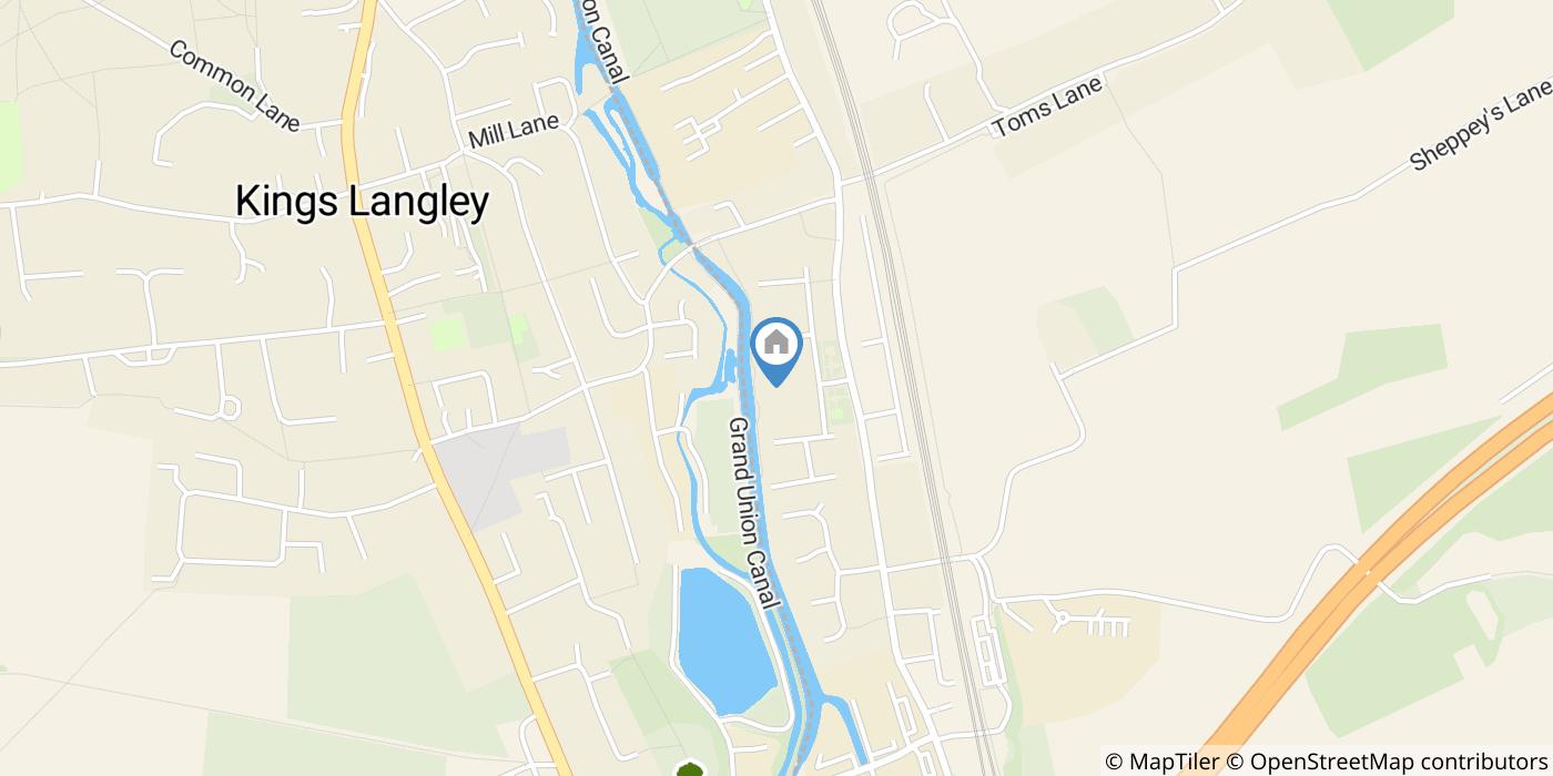 1 Bed Flat, Ovaltine Court, WD4