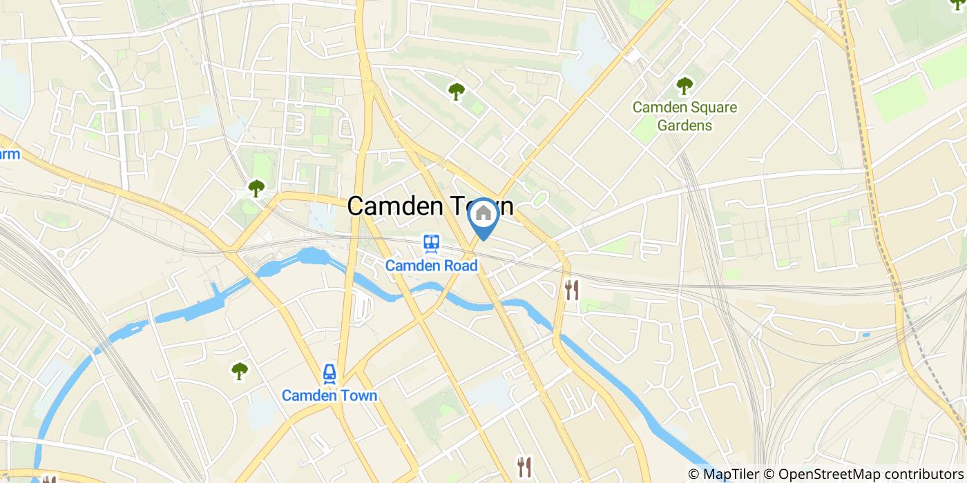 Studio Flat, Camden Road, NW1