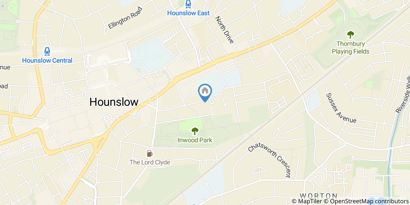 4 Bed Semi-Detached House, Pears Road, TW3