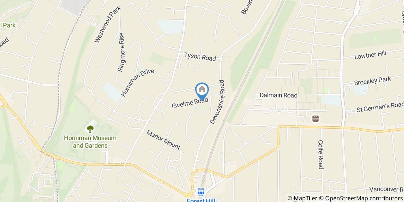 4 Bed Semi-Detached House, Ewelme Road, SE23