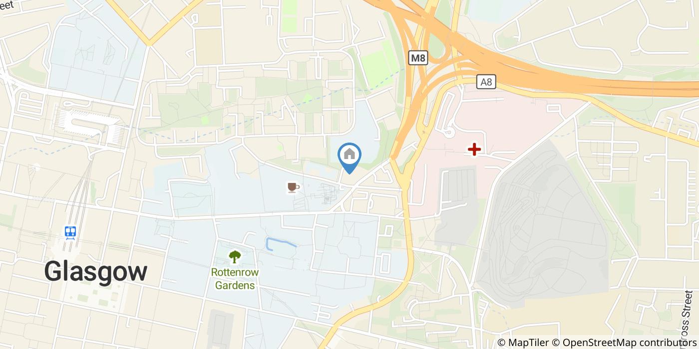 Room in a Shared Flat, St. James Road, G4