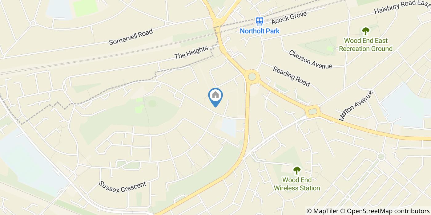 2 Bed Maisonette, Sedgefield Court, UB5