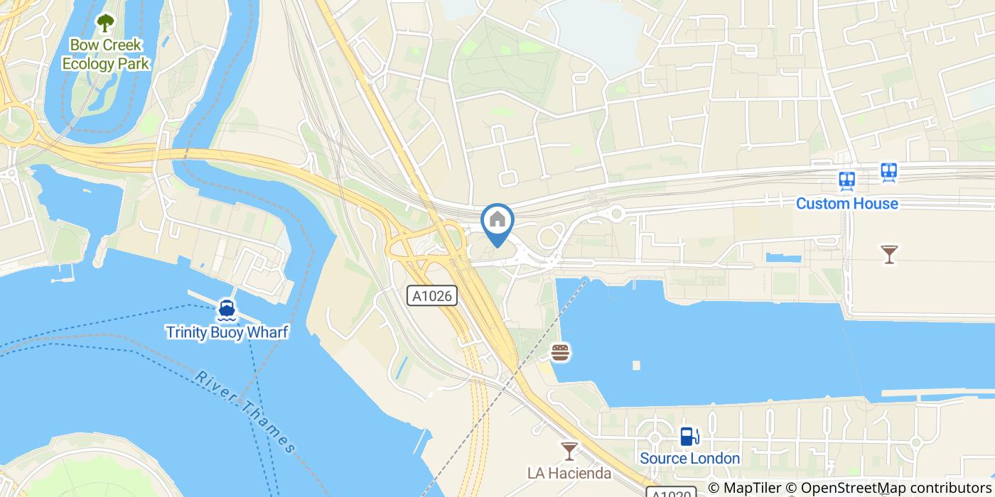 1 Bed Flat, Tidal Basin Road, E16