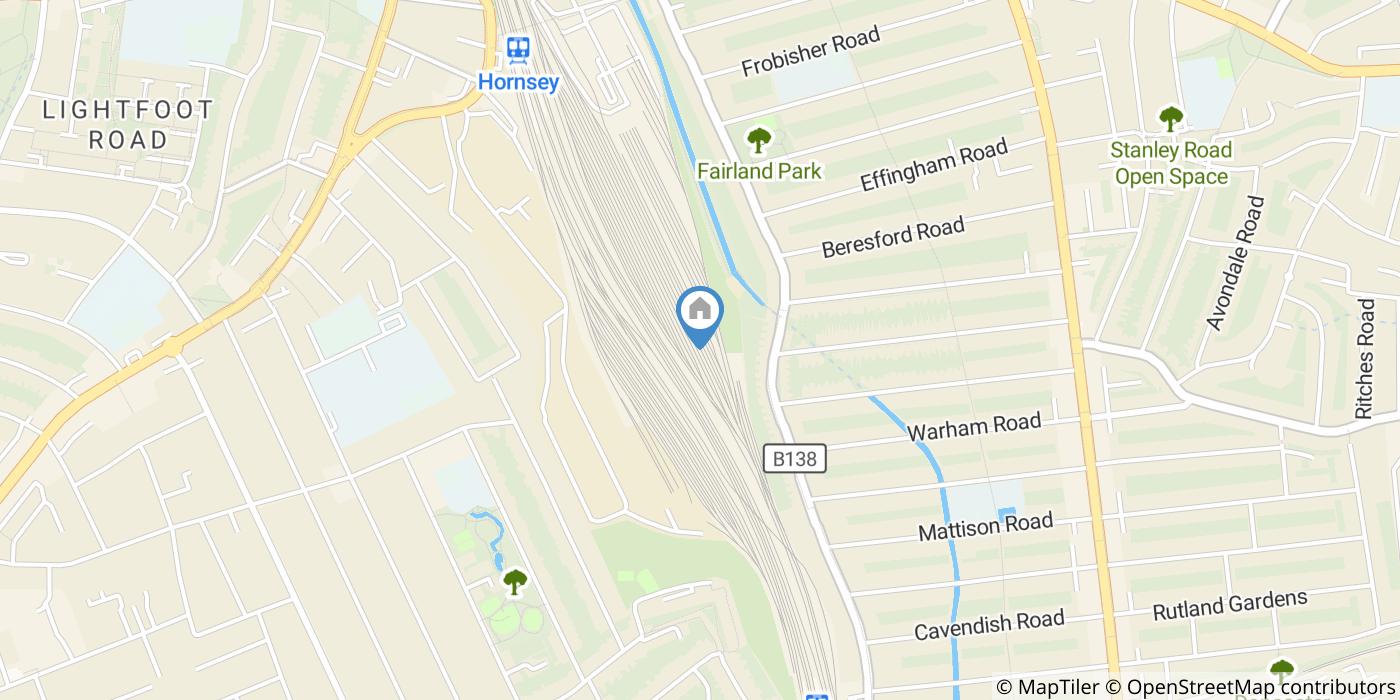 Studio Flat, Wightman Road, N8